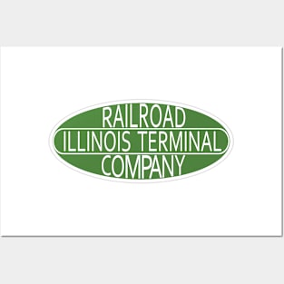 Vintage Illinois Terminal Railroad Posters and Art